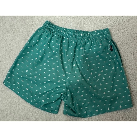 NWOT Chubbies Green Athletic Shorts with Elastic Waistband - Picture 3 of 11